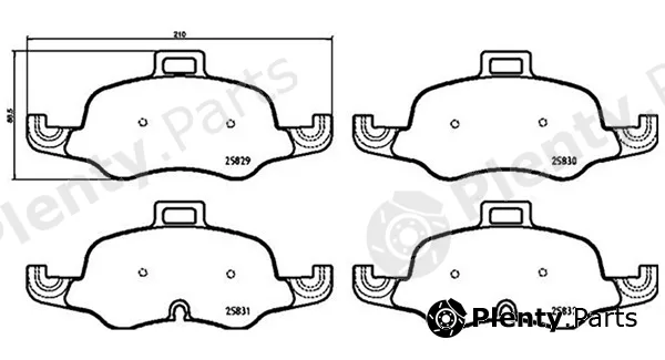 Magneti Marelli 363700585160 — Brake Pad Set, disc brake