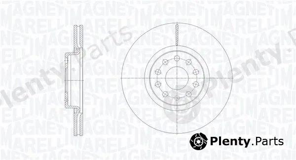 Magneti Marelli 361302040126 — Brake Disc