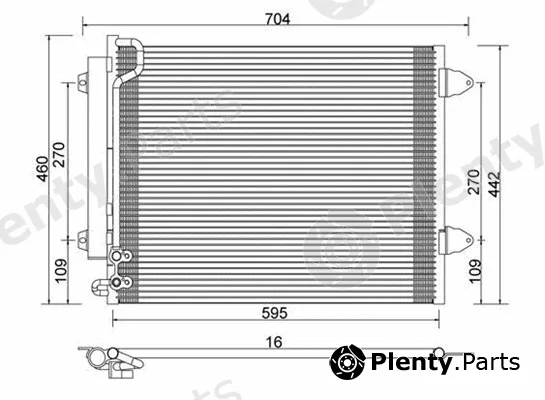 Magneti Marelli 359003221720 — Condenser, air conditioning