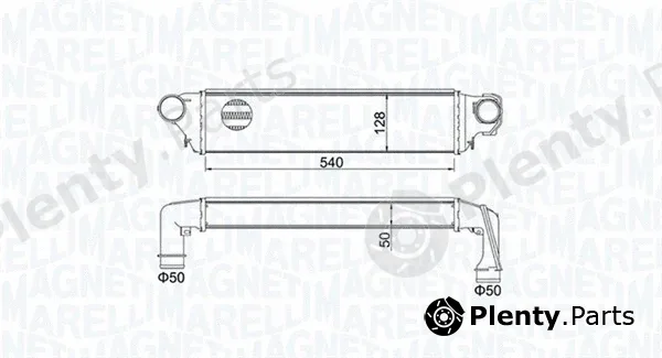 Magneti Marelli 351319204500 — Charge Air Cooler