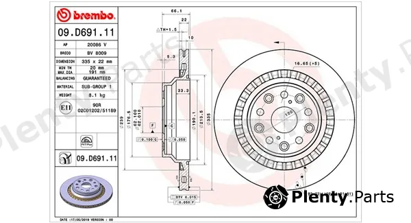 Magneti Marelli 360406170601 — Brake Disc