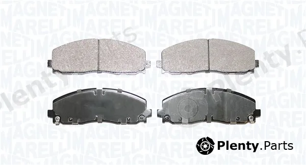 Magneti Marelli 363916061112 — Brake Pad Set, disc brake
