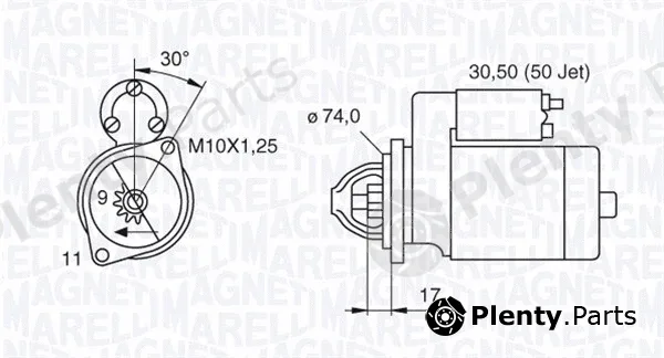 Magneti Marelli 063280056010 — Starter