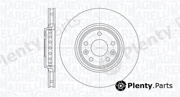 Magneti Marelli 361302040757 — Brake Disc