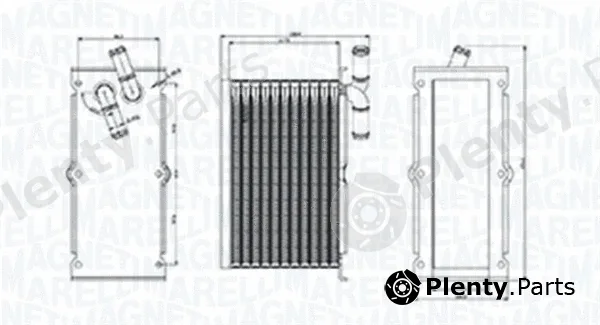 Magneti Marelli 351319205380 — Charge Air Cooler