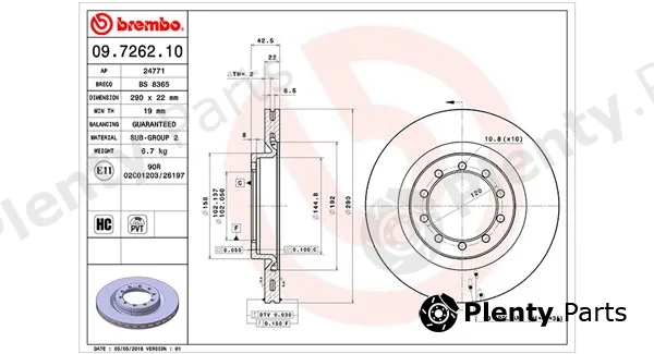 Magneti Marelli 360406044600 — Brake Disc