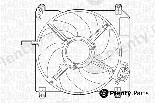 Magneti Marelli 069422029010 — Fan, engine cooling
