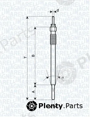 Magneti Marelli 062900091304 — Glow Plug
