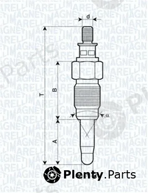 Magneti Marelli 060900030606 — Glow Plug