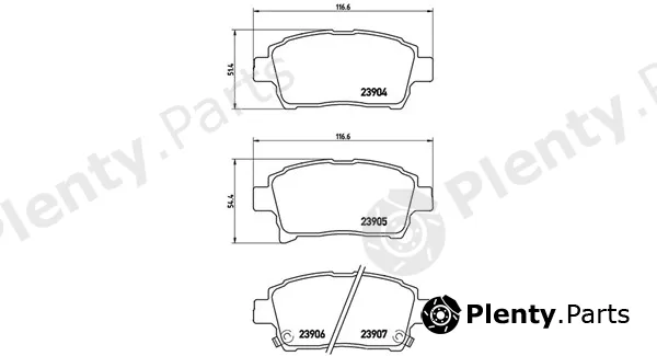 Magneti Marelli 363700483103 — Brake Pad Set, disc brake