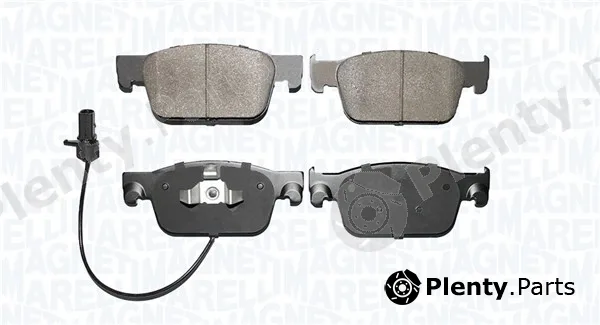 Magneti Marelli 363916061143 — Brake Pad Set, disc brake