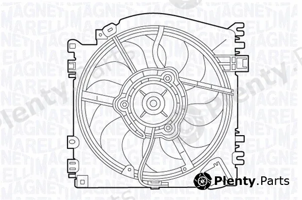 Magneti Marelli 069422537010 — Fan, engine cooling