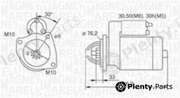 Magneti Marelli 063721067010 — Starter