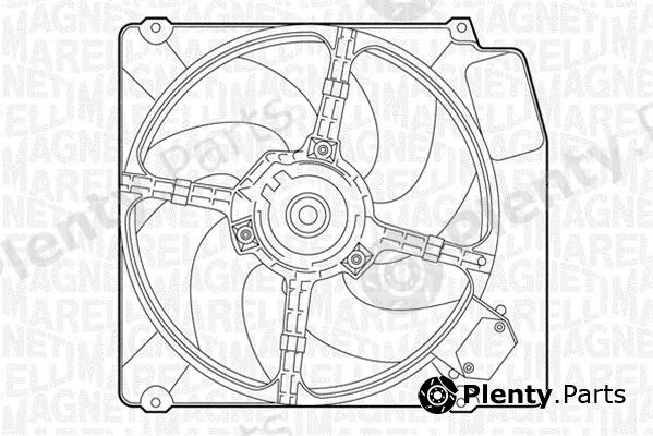 Magneti Marelli 069402251010 — Fan, engine cooling