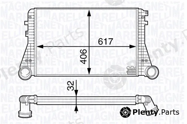 Magneti Marelli 351319201960 — Charge Air Cooler