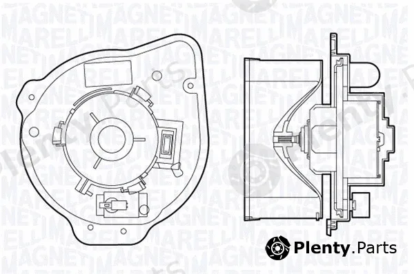Magneti Marelli 069412708010 — Interior Blower