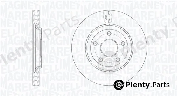 Magneti Marelli 361302040779 — Brake Disc