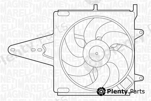 Magneti Marelli 069422202010 — Fan, engine cooling