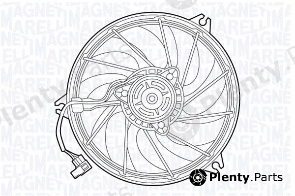 Magneti Marelli 069422549010 — Fan, engine cooling