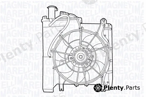 Magneti Marelli 069422544010 — Fan, engine cooling