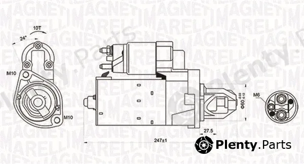Magneti Marelli 063721249010 — Starter