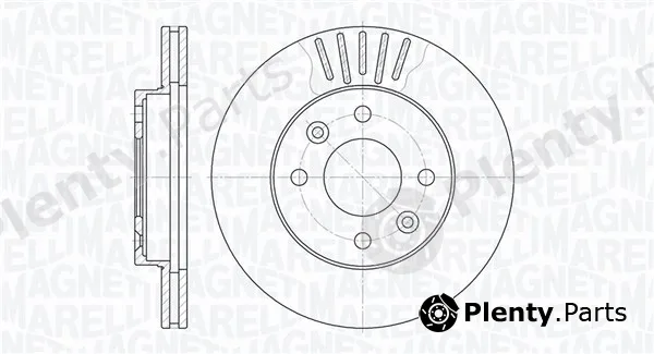 Magneti Marelli 361302040262 — Brake Disc