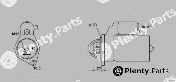 Magneti Marelli 943253106010 — Starter