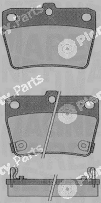 Magneti Marelli 363916060578 — Brake Pad Set, disc brake