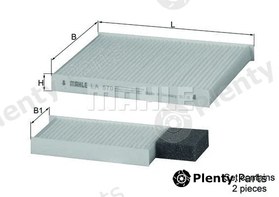 Magneti Marelli 154705205150 — Filter, cabin air
