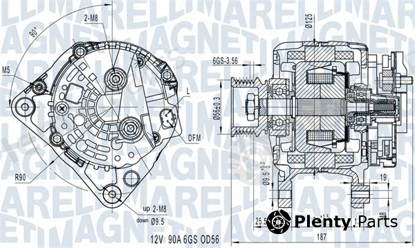 Magneti Marelli 063731512010 — Alternator