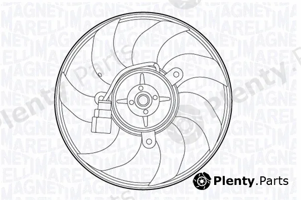 Magneti Marelli 069422558010 — Fan, engine cooling