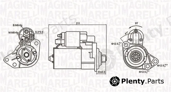 Magneti Marelli 063721062010 — Starter