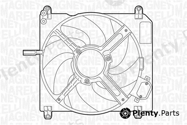 Magneti Marelli 069422010010 — Fan, engine cooling