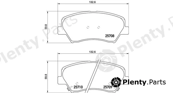 Magneti Marelli 363700530073 — Brake Pad Set, disc brake