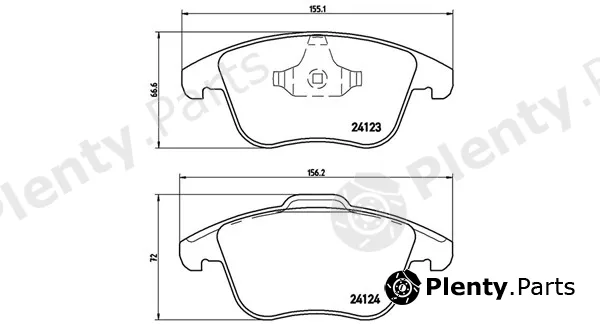 Magneti Marelli 363700544020 — Brake Pad Set, disc brake
