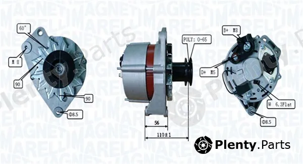 Magneti Marelli 063730520010 — Alternator