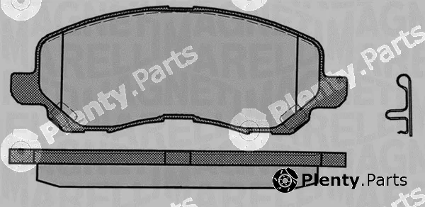 Magneti Marelli 363916060338 — Brake Pad Set, disc brake