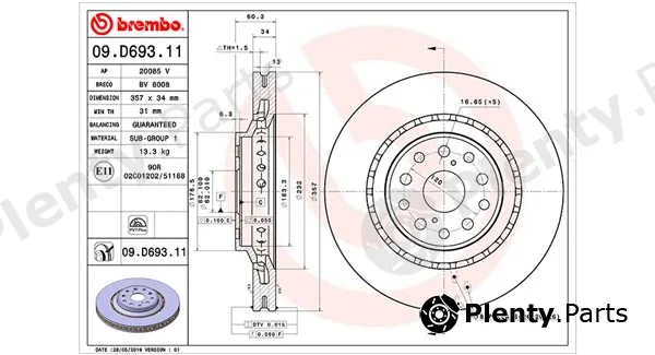 Magneti Marelli 360406169001 — Brake Disc