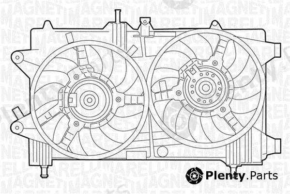 Magneti Marelli 069422048010 — Fan, engine cooling