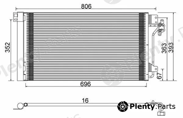 Magneti Marelli 359003221700 — Condenser, air conditioning