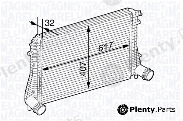 Magneti Marelli 351319202840 — Charge Air Cooler