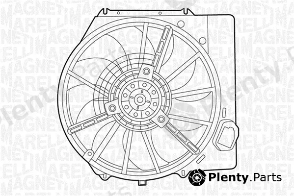 Magneti Marelli 069422437010 — Fan, engine cooling