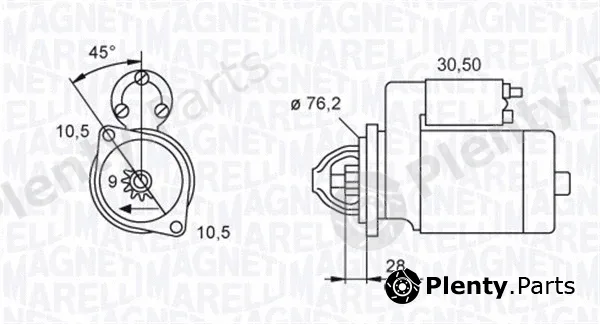 Magneti Marelli 063720040010 — Starter