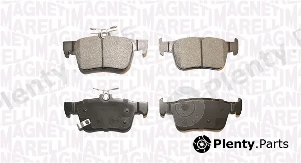 Magneti Marelli 363916060938 — Brake Pad Set, disc brake