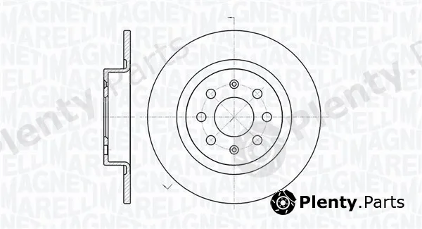 Magneti Marelli 361302040119 — Brake Disc