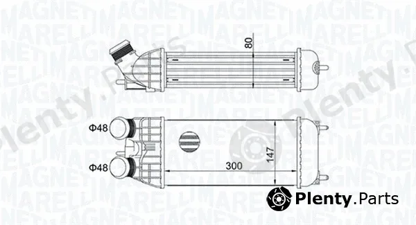 Magneti Marelli 351319204470 — Charge Air Cooler