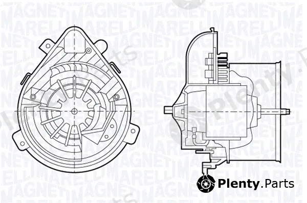 Magneti Marelli 069412695010 — Interior Blower