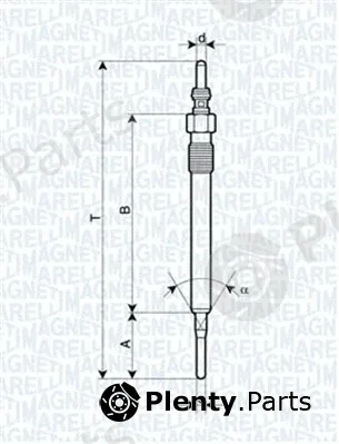 Magneti Marelli 060900620606 — Glow Plug