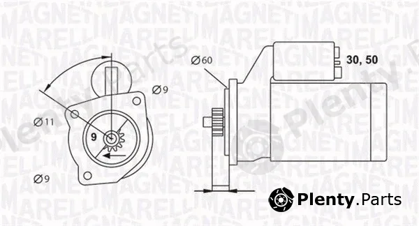 Magneti Marelli 063523628010 — Starter