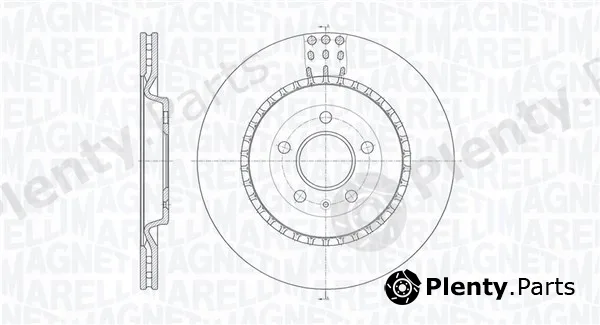Magneti Marelli 361302040776 — Brake Disc